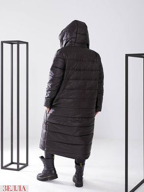 Куртка-пальто Fashion в розмірі 48-50, 52-54, 56-58, колір чорний.