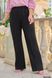 Класичні брюки із якісної костюмки у чорному кольорі, розмір 50, 52, 54, 56, 58, 60