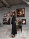 Костюм модного фасону Сорочка+Спідниця в розмірі 42-44, 46-48, колір чорний.
