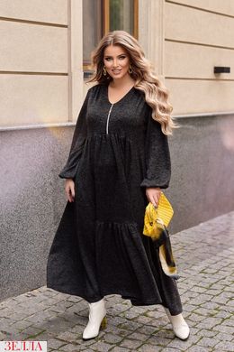 Неймовірна ангорова сукня, у чорному кольорі, розмір 50-52, 54-56