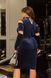 Сукня "Привабливість" в розмірі 48-50, 52-54, 56-58, колір синій.